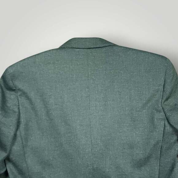 Johnson & Murphy Blazer Sport Coat Mens 42R M XC4 Performance Lightweight Gray - Picture 9 of 10